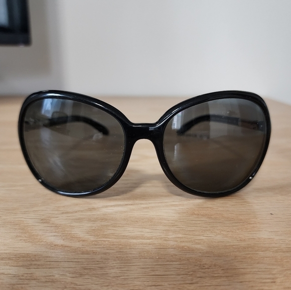 Prada Black Sunglasses SPR 25L without case shades - Picture 1 of 12
